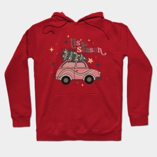 Vintage Christmas Truck - Tis the Season Hoodie